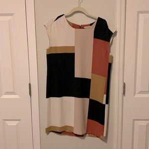 Color block dress